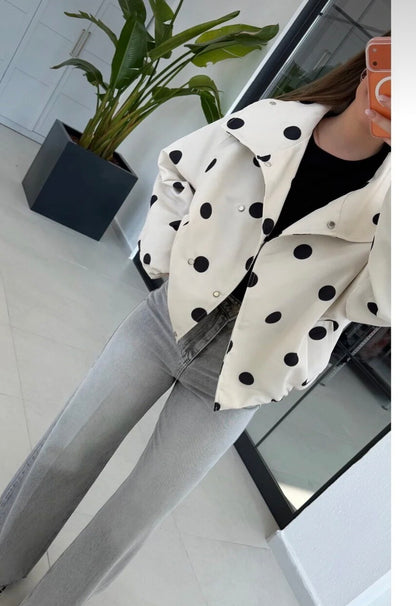 Polka dots jacket