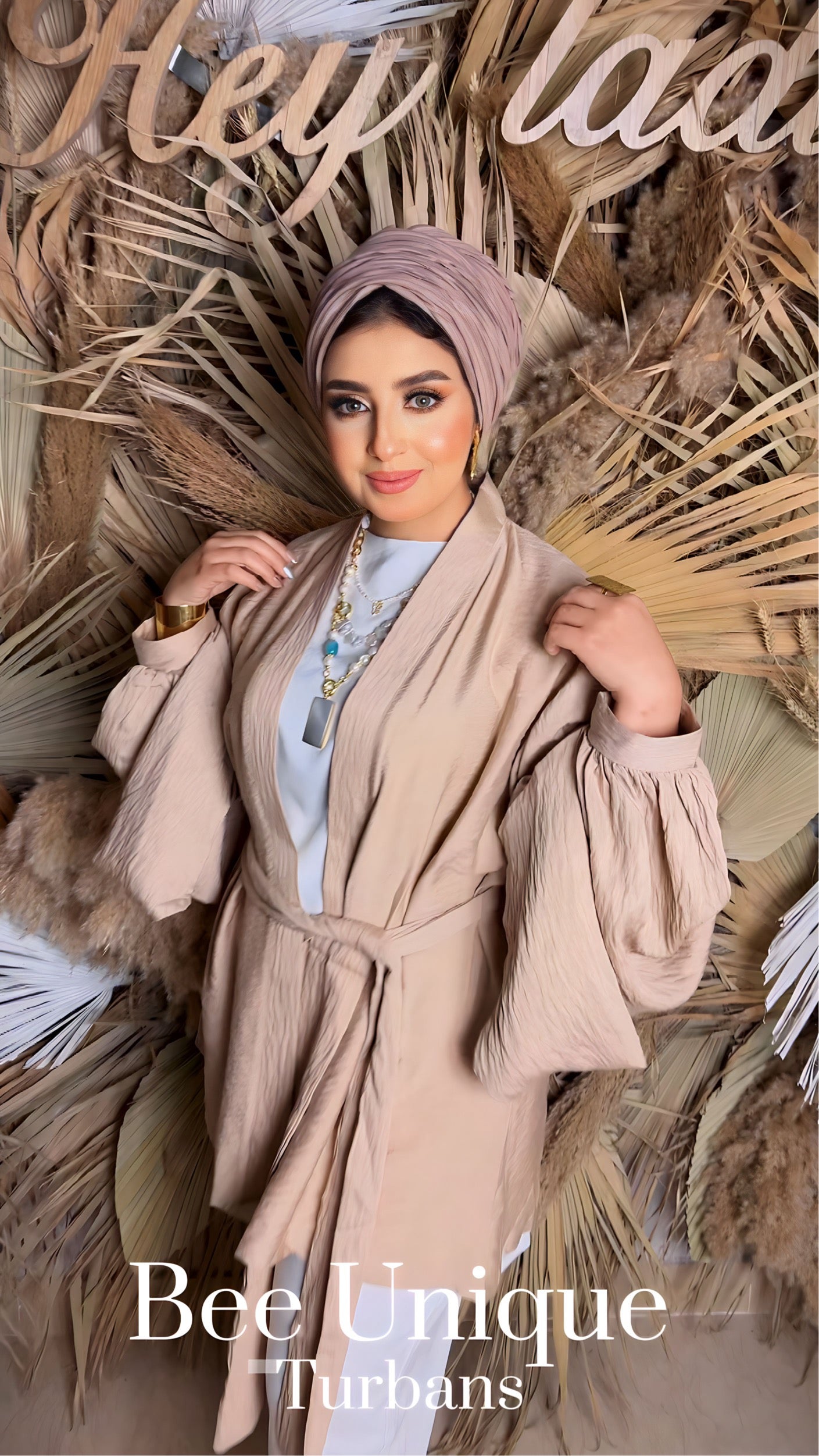 Draped Bilish turban