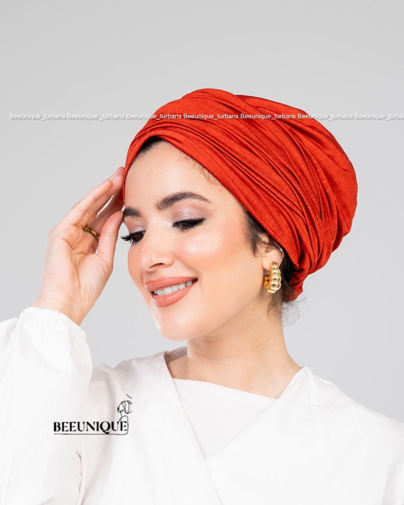Draped turban