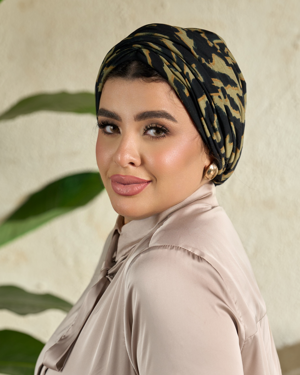 Draped turban