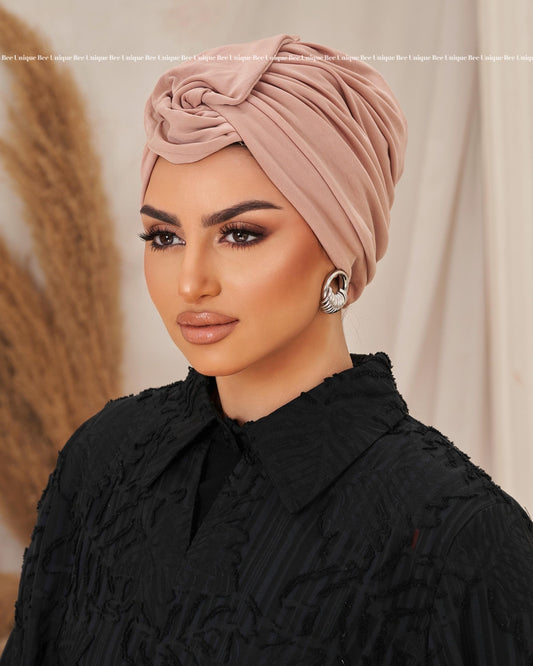 Round wing turban
