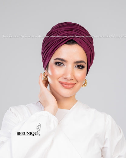 Draped turban