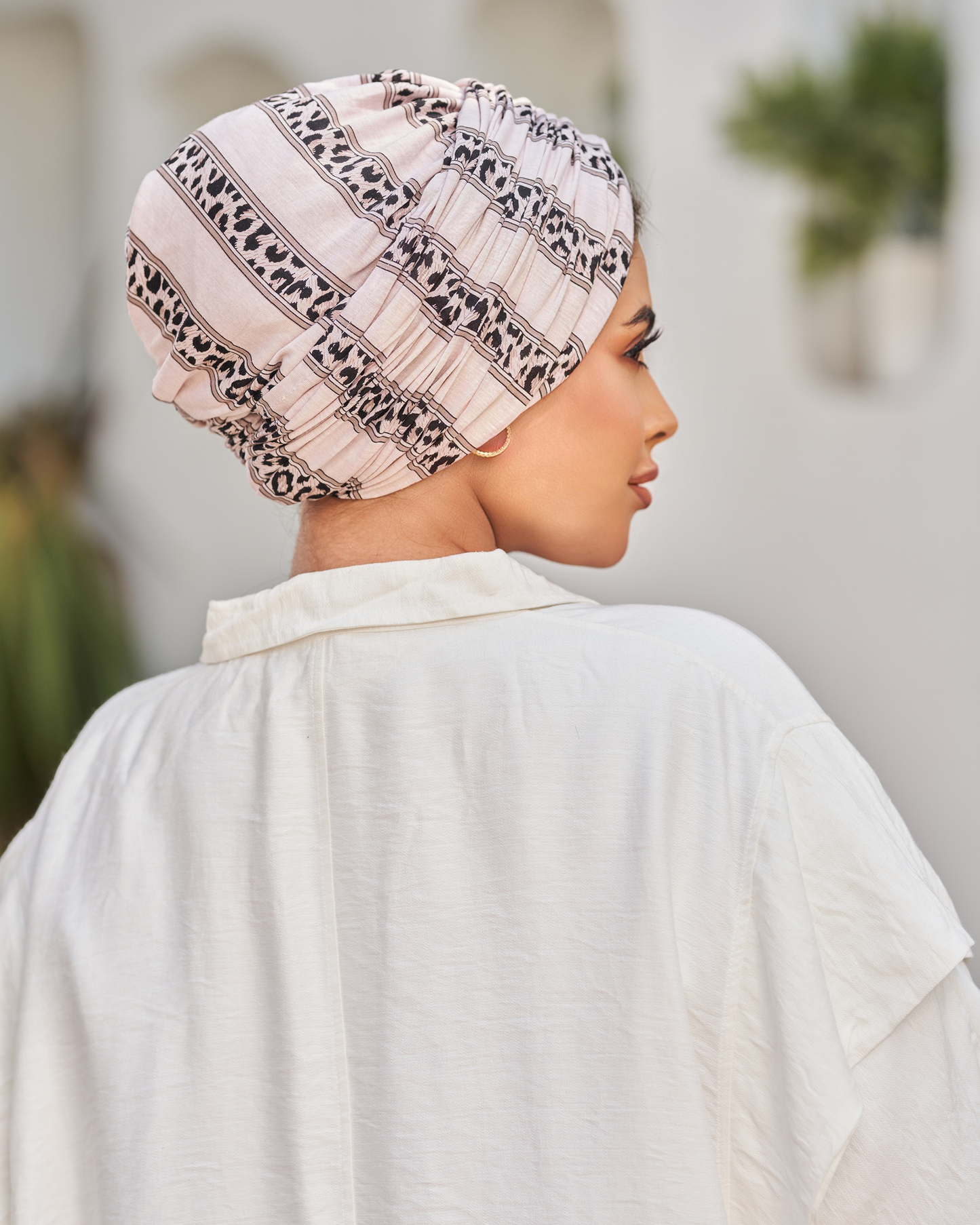 Draped turban