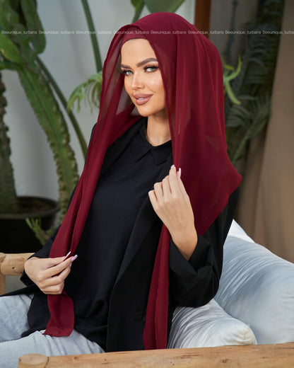 Hood scarf