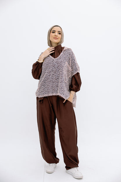 Knit  casual blouse