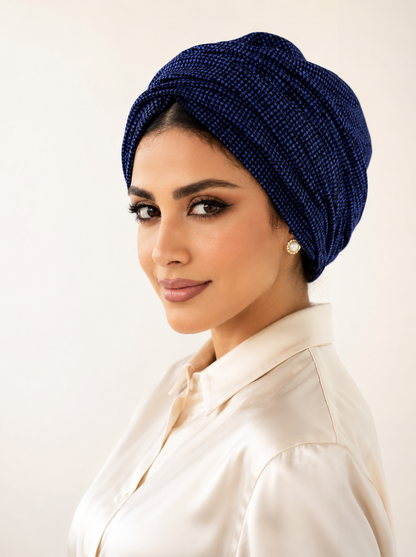 Draped turban
