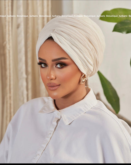Draped turban