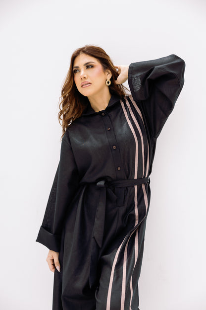 Linen casual jumpsuit