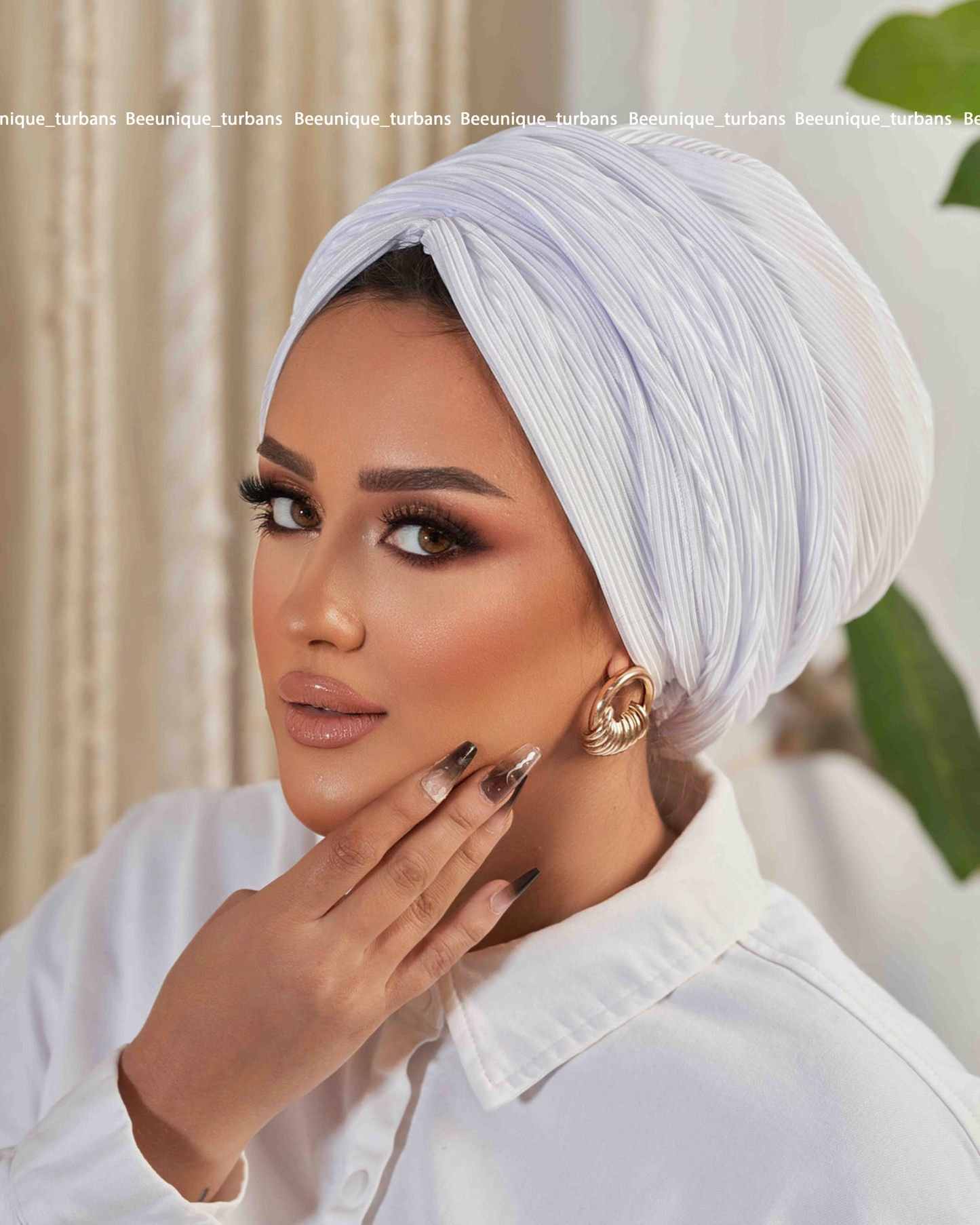 Draped Bilish turban