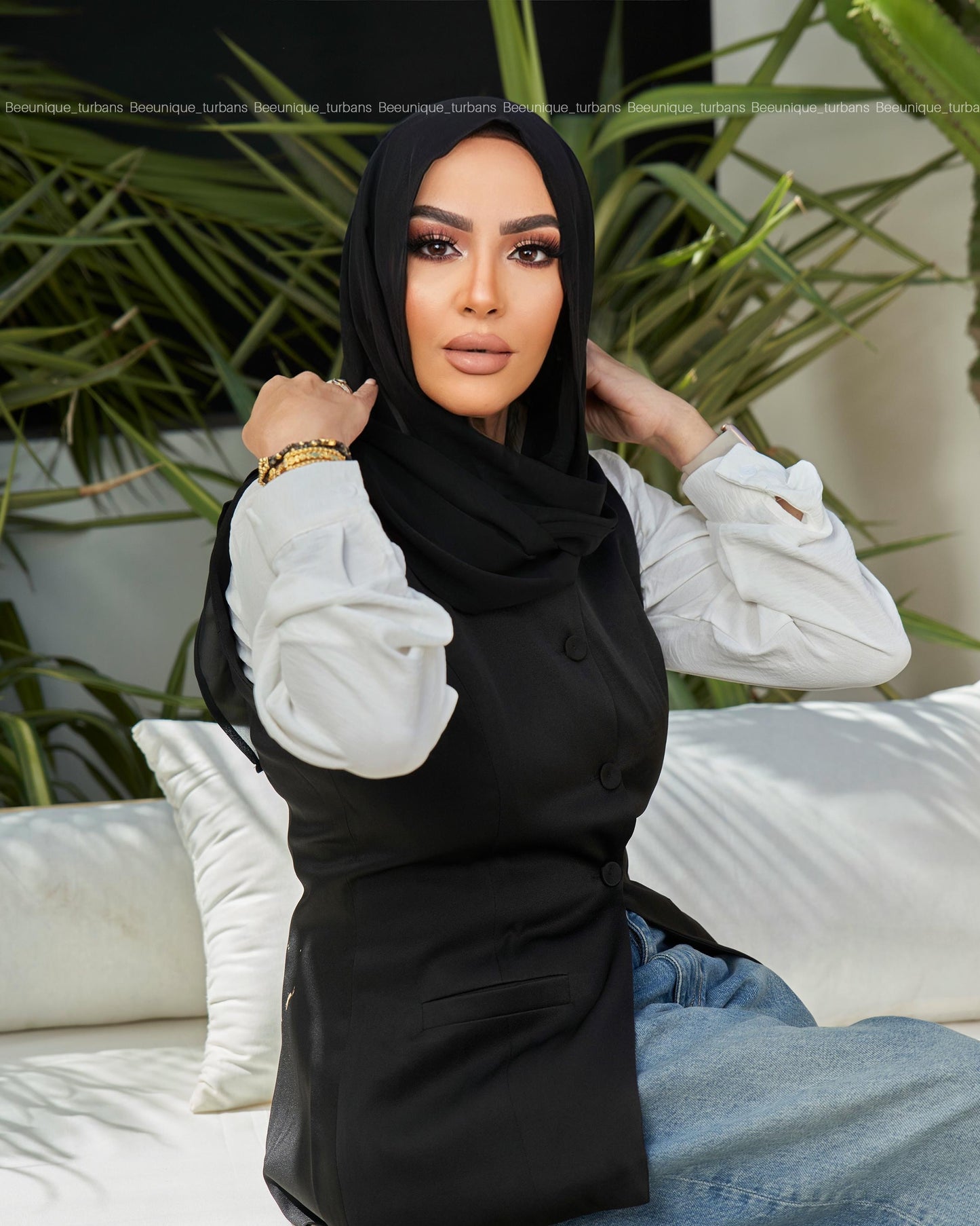Hood scarf