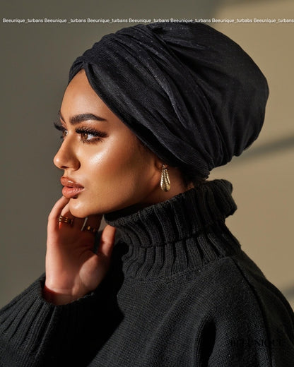 Draped turban