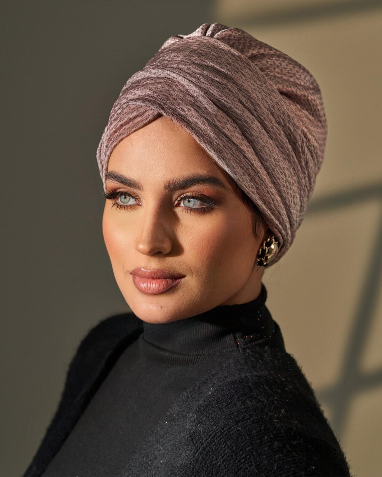 Draped turban