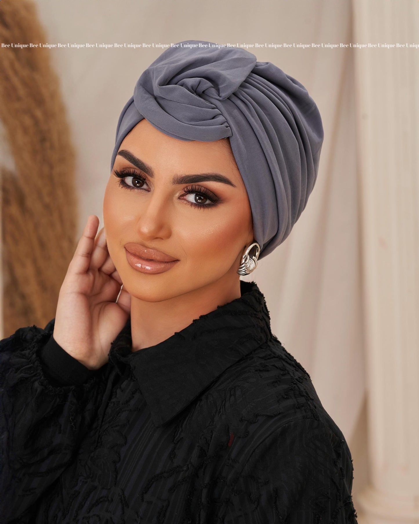 Round wing turban