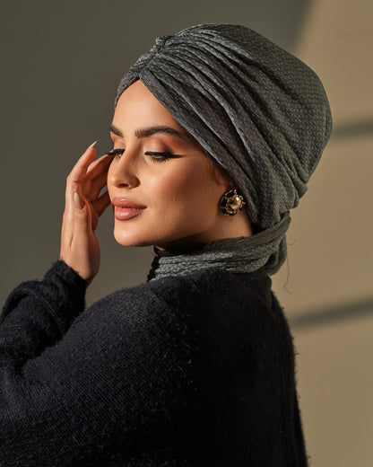Draped turban