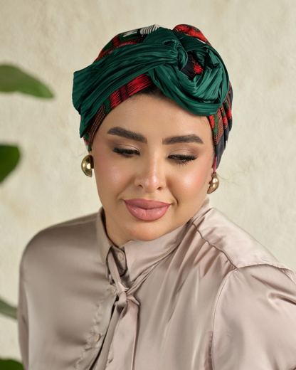 Double bow turban