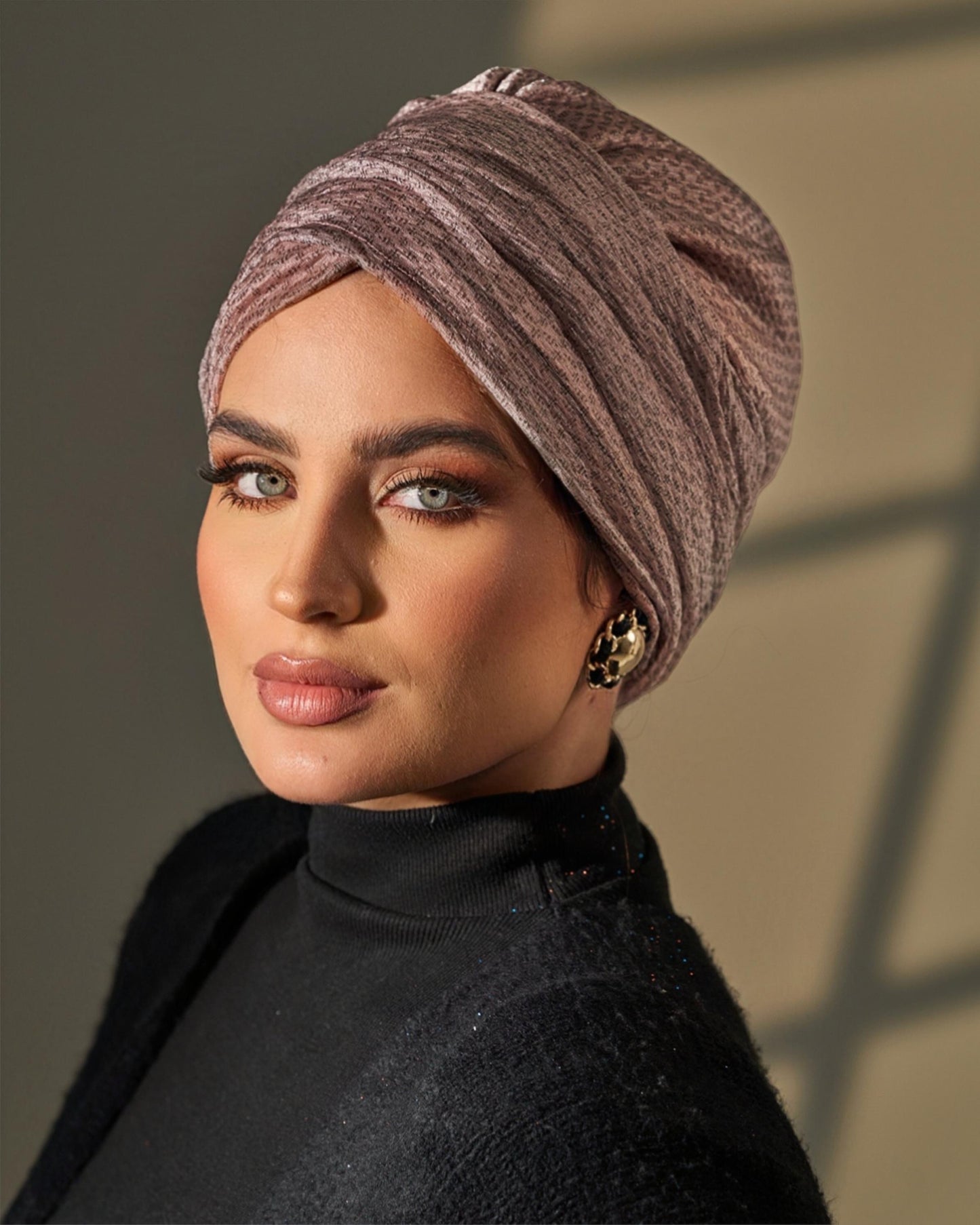 Draped turban