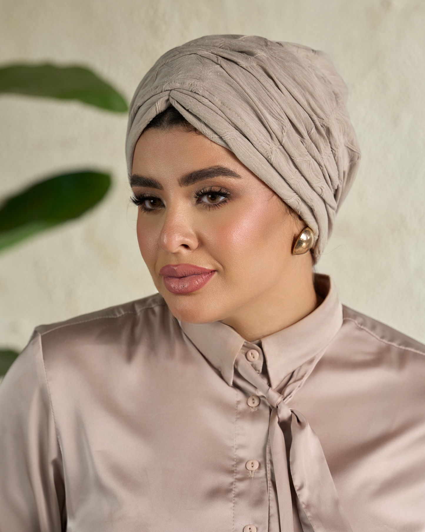 Draped turban