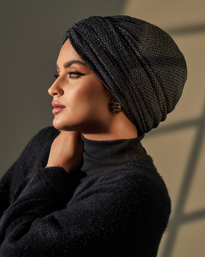Draped turban