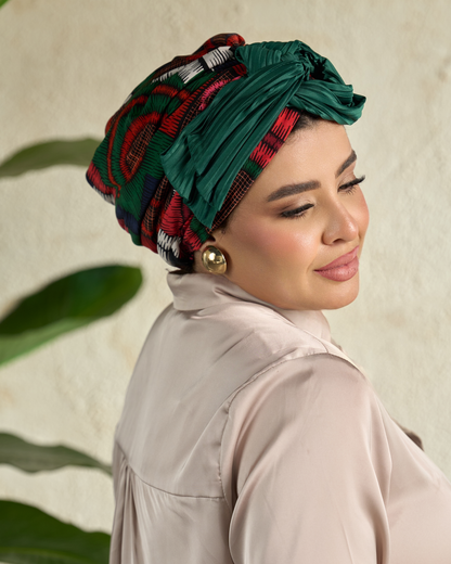 Double bow turban